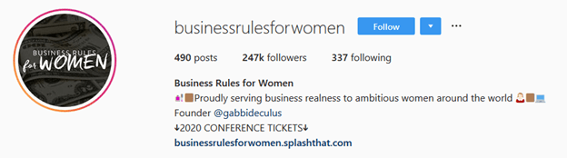 Business Rules for Women